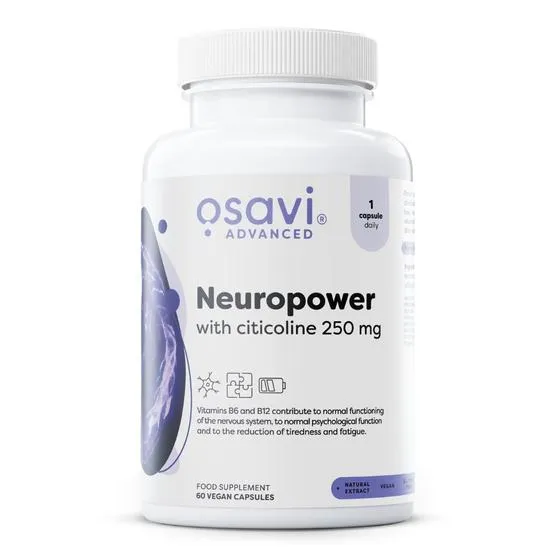 Osavi Neuropower With Citicoline 250Mg Capsules 60 Capsules