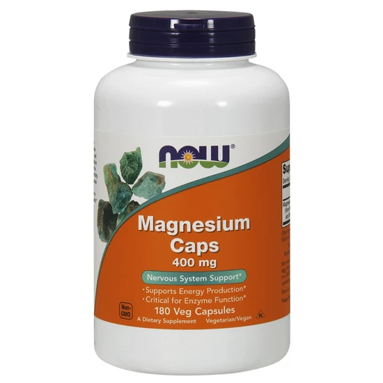 NOW Foods Magnesium 400mg Capsules