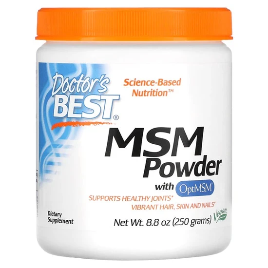 Doctor's Best MSM With OptiMSM Vegan Powder