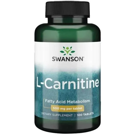 Swanson L-Carnitine, 500Mg - 100 Tablets - Image 5