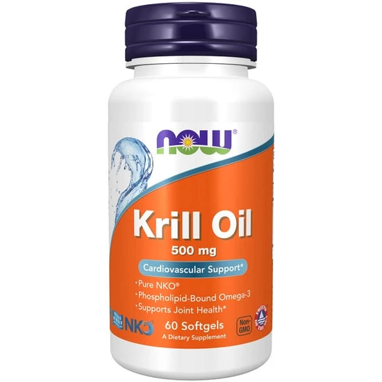 Now Foods Krill Oil 500 Mg 60 Softgels - Image 7