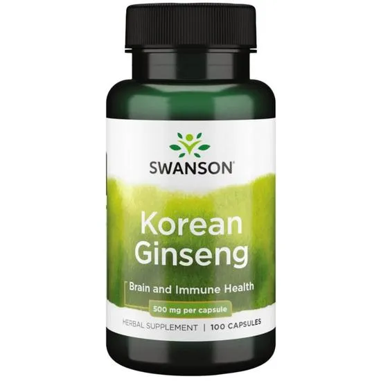 Swanson Korean Ginseng, 500Mg - 100 Caps - Image 8