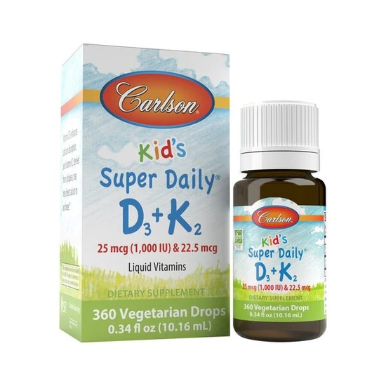 Carlson Labs Kid's Super Daily D3+K2
