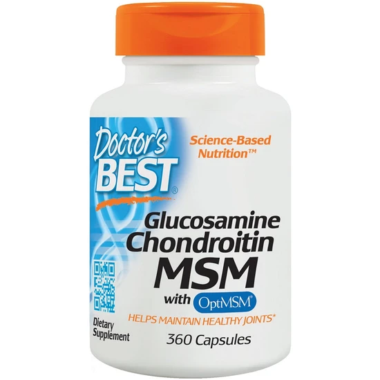 Doctor's Best Glucosamine Chondroitin MSM With OptiMSM