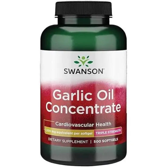 Swanson Garlic Oil Concentrate 1500mg