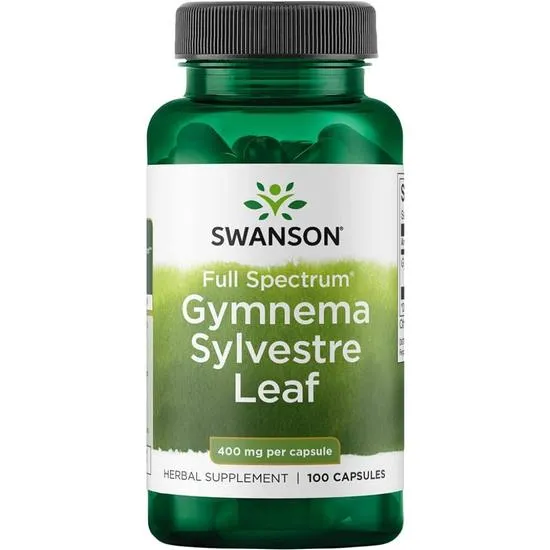 Swanson Full Spectrum Gymnema Sylvestre Leaf, 400Mg - 100 Caps - Image 6