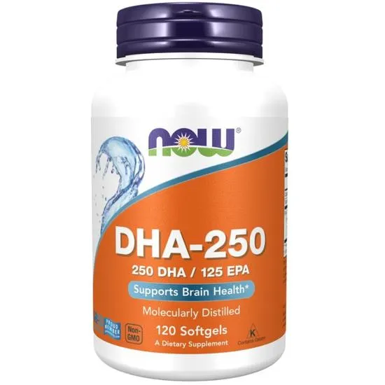 Now Foods Dha-250, 250 Dha / 125 Epa - 120 Softgels - Image 4