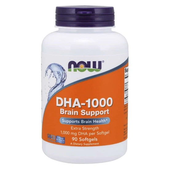 Now Foods Dha-1000 Brain Aid - 90 Softgels - Image 6