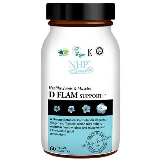 Natural Health Practice D-Flam Support Capsules 60 Capsules