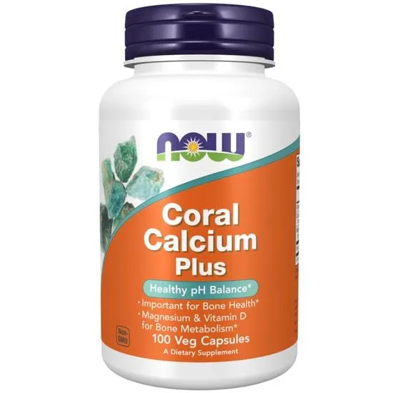 NOW Foods Coral Calcium Plus Capsules