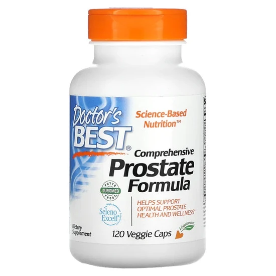 Doctor's Best Comprehensive Prostate Formula 120 Veggie Capsules, Mens Health - Image 3