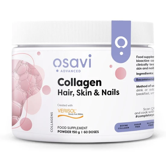 Osavi Collagen Peptides Hair, Skin & Nails 150G - Image 3
