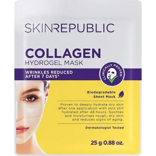 Skin Republic Collagen Hydrogel Face Sheet Mask