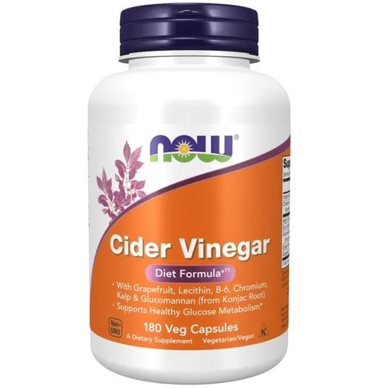 iHerb UK - Now Foods , Cider Vinegar, 180 Veg Capsules - Image 3