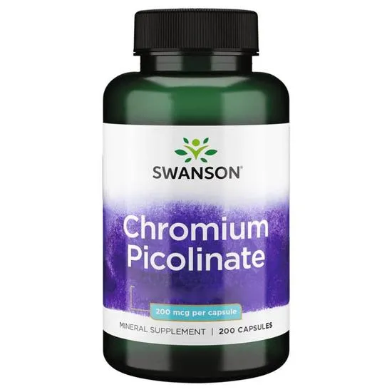 iHerb UK - Swanson Vitamins , Chromium Picolinate, 200 Mcg, 200 Vegan Capsules - Image 10