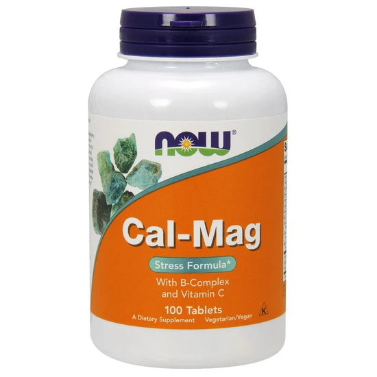 Now Foods Cal-Mag With B-Complex And Vitamin C - 100 Tablets - Image 5