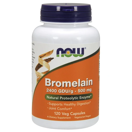 Now Foods Bromelain 500Mg - 120 Capsules - Image 4