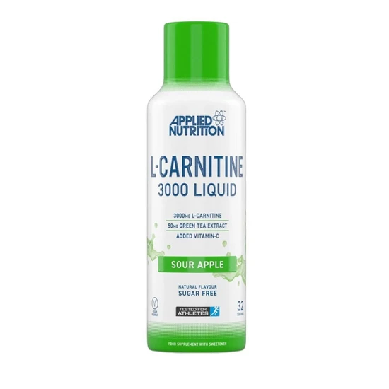 Applied Nutrition L-Carnitine Liquid 3000Mg - 495 Ml (Sour Apple) - Image 5