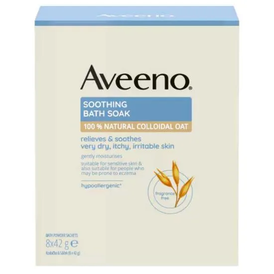Aveeno Soothing Bath Soak Sachets