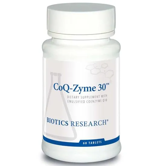 Biotics Research CoQ-Zyme 30 Tablets