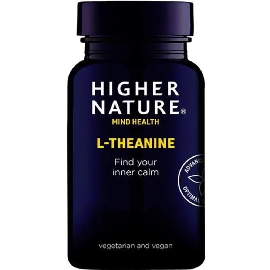 Higher Nature L-Theanine Vegan Capsules