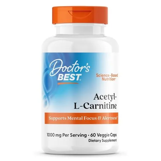 Doctor's Best Acetyl L-Carnitine With Biosint Carnitines 500mg Vegicaps