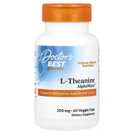 Doctor's Best L-Theanine AlphaWave Capsules