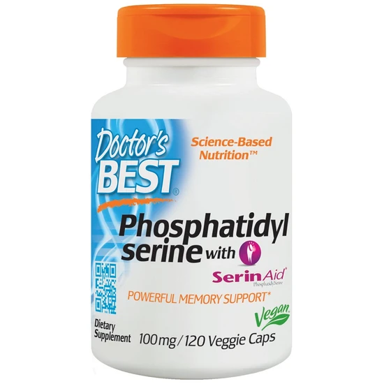 Doctor's Best Phosphatidylserine Serine With Serinaid, 100Mg, 120 Vcaps - Image 4