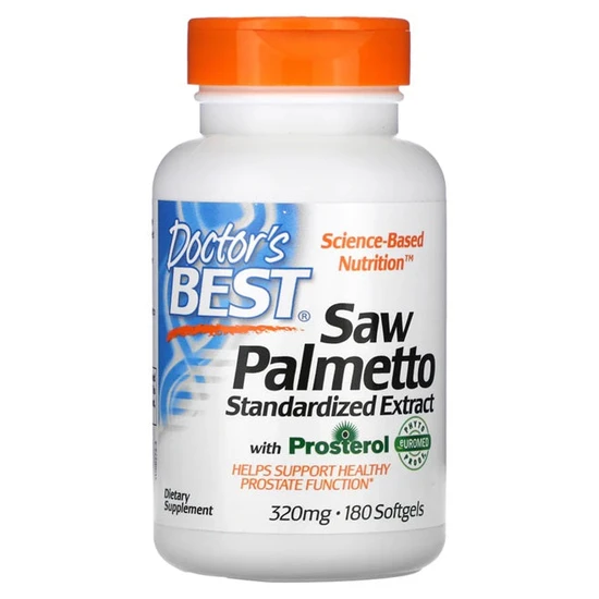 Doctor's Best Saw Palmetto Standardised Extract 320mg Softgels