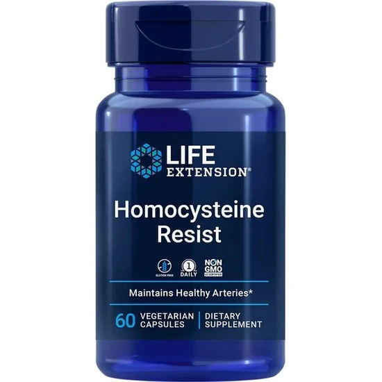 Life Extension Homocysteine Resist 60 Vegetarian Capsules - Image 4