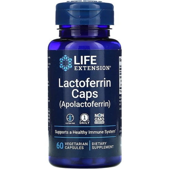 iHerb UK - Life Extension , Lactoferrin Caps, 60 Vegetarian Capsules (300 Mg Per Capsule) - Image 5