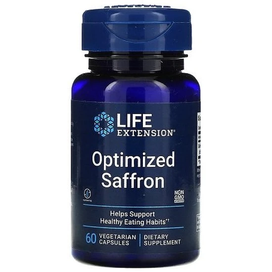 Life Extension Women's Optimized Saffron 60 Vegetarian Capsules - Image 5