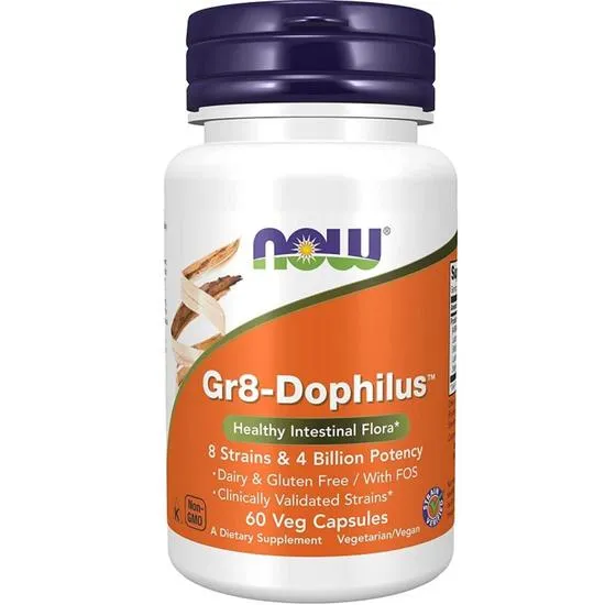 Now Foods Gr8dophilus - 60 Veg Capsules - Image 3