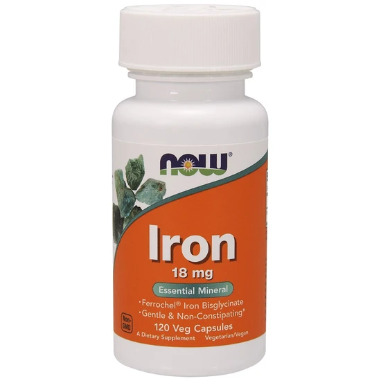 Now Foods Red Iron, 18Mg - 120 Vcaps - Image 7