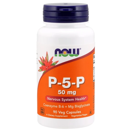 NOW Foods P-5-P 50mg Capsules