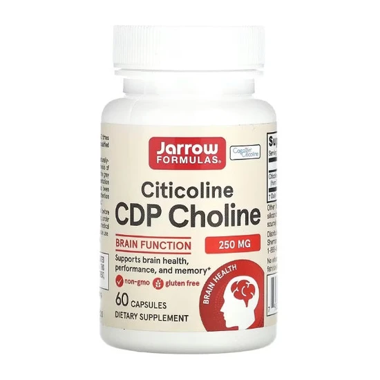 Jarrow Formulas , Citicoline, Cdp Choline, 250 Mg, 60 Capsules - Image 5