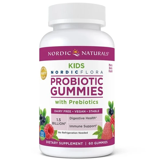 Nordic Naturals Probiotic Kids Merry Berry Punch Gummies