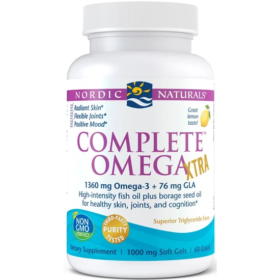 Nordic Naturals Complete Omega Xtra 1360mg Softgels