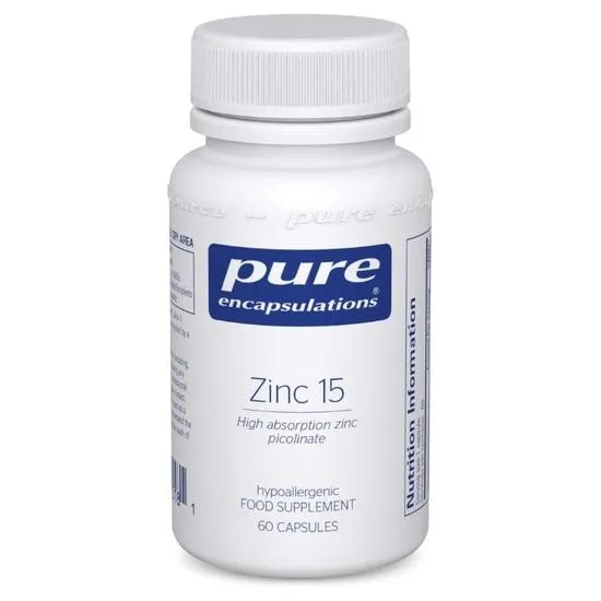 Pure Encapsulations Zinc 15 Capsules
