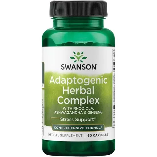 Swanson Adaptogenic Herbal Complex Capsules