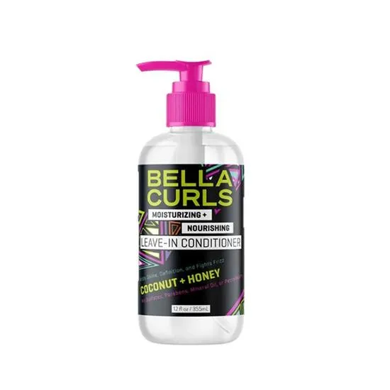Bella Curls Moisturising & Nourishing Leave-In Conditioner Coconut & Honey