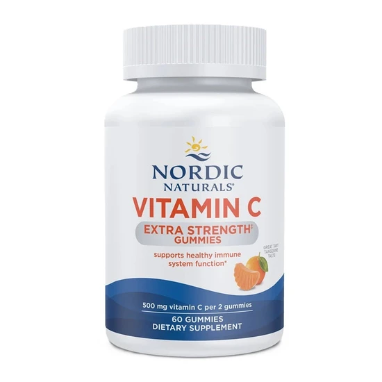 Nordic Naturals Vitamin C Extra Strength Tangerine Gummies