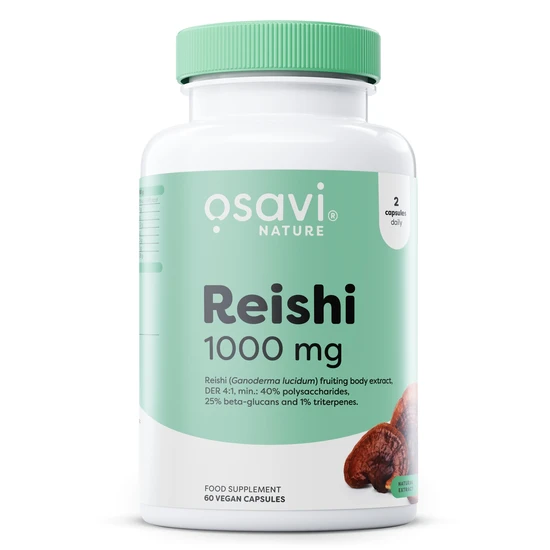 Osavi Reishi 1000Mg Capsules 60 Capsules