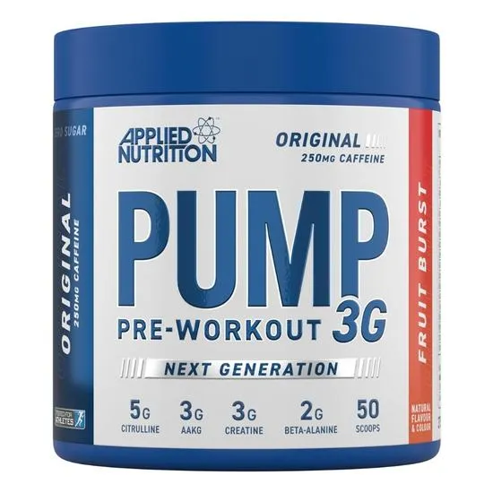 Pump 3G Pre-Workout, Fruit Burst - 375 grams - Image 2