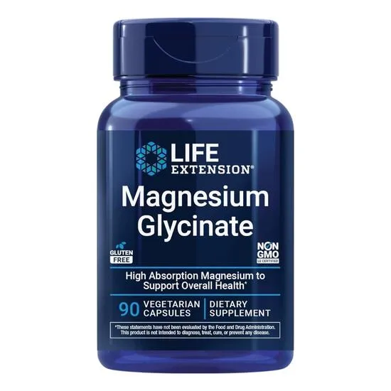 Life Extension Magnesium Glycinate 105mg Capsules
