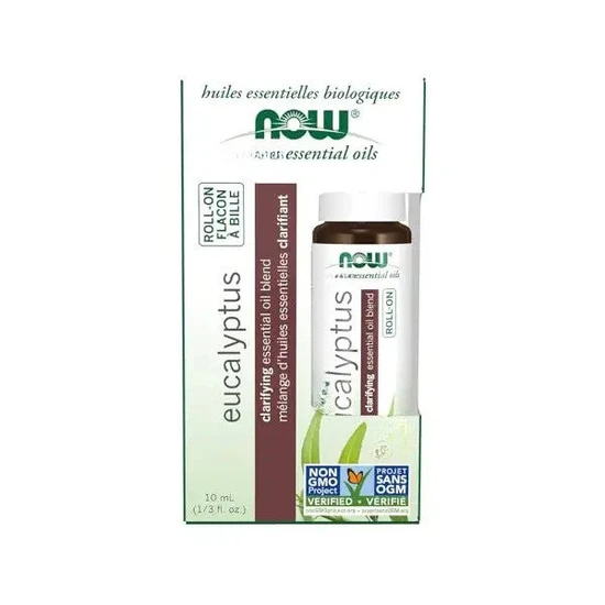 NOW Foods Essential Oil Roll-On Eucalyptus