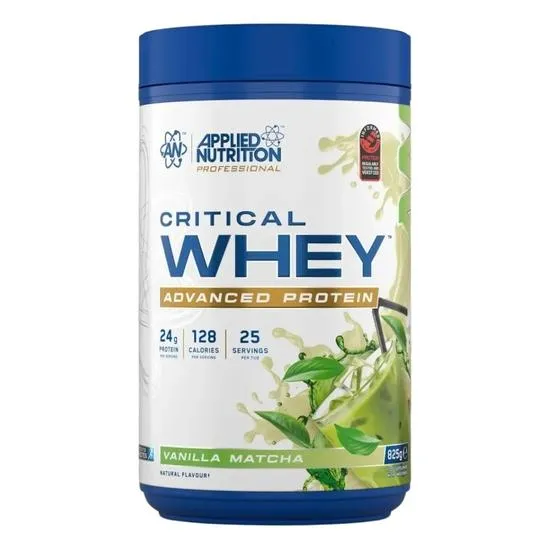 Applied Nutrition Critical Whey Protein Vanilla Matcha Protein Nutrition Powder - 825G - Image 4