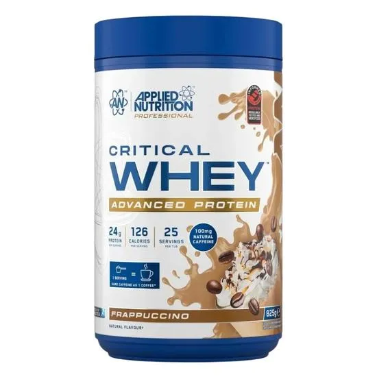 Applied Nutrition Multicolor Critical Whey Protein Powder - Frappuccino - 25 Servings - Image 3
