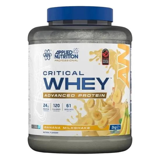 Applied Nutrition Unisex Multicolor Critical Whey Protein Powder - Banana - 61 Servings - Image 4
