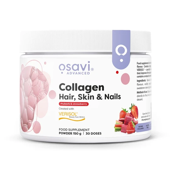 Osavi Collagen Peptides Rhubarb & Strawberry 150G